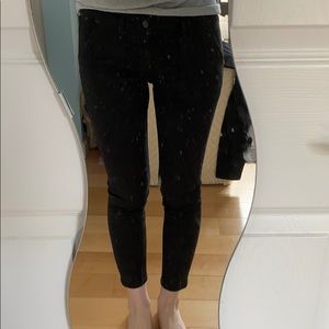 Aqua Crop Skinny Jeans